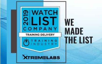 XtremeLabs Makes Training Industry Watch List!