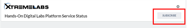 XtremeLabs announce Service Transparency Status | XtremeLabs